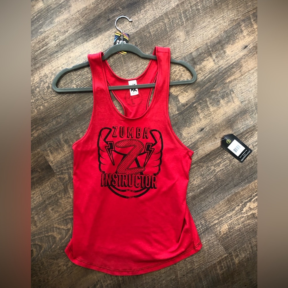 Zumba instructor loose tank